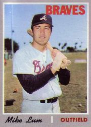 1970 Topps Baseball Cards      367     Mike Lum